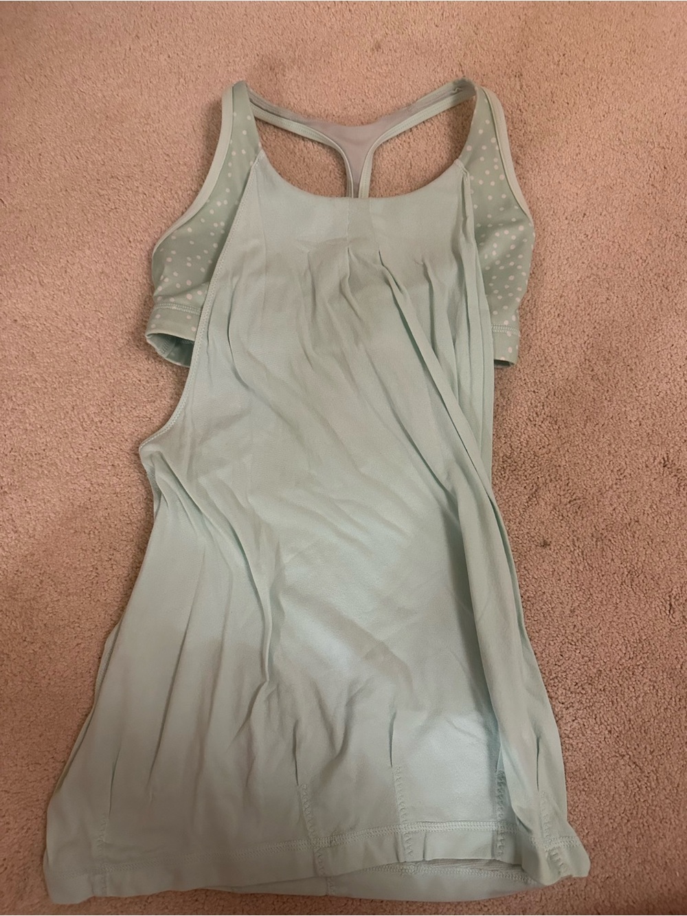 Lululemon Light Mint Racerback Tank Top